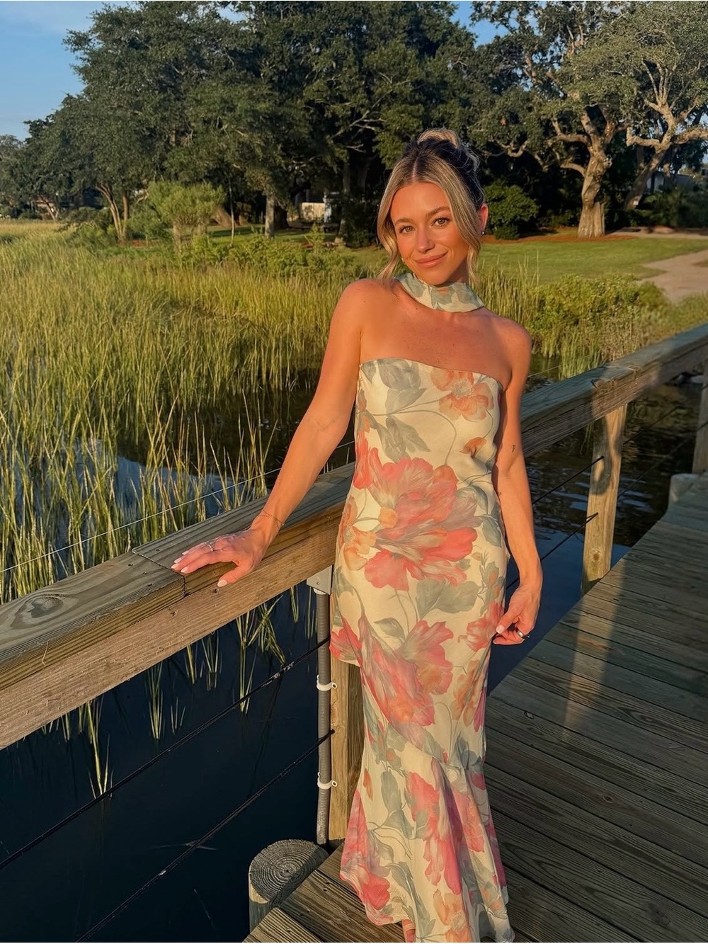 Peppermayo - Under The Pagoda Maxi Dress - Yellow Peony